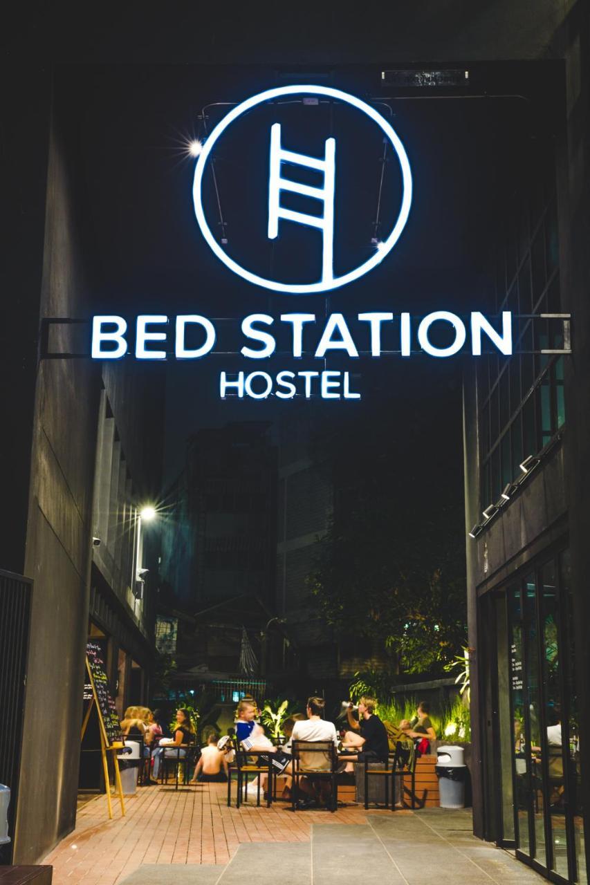 Bed Station Hostel Khaosan Bangkok Exteriör bild